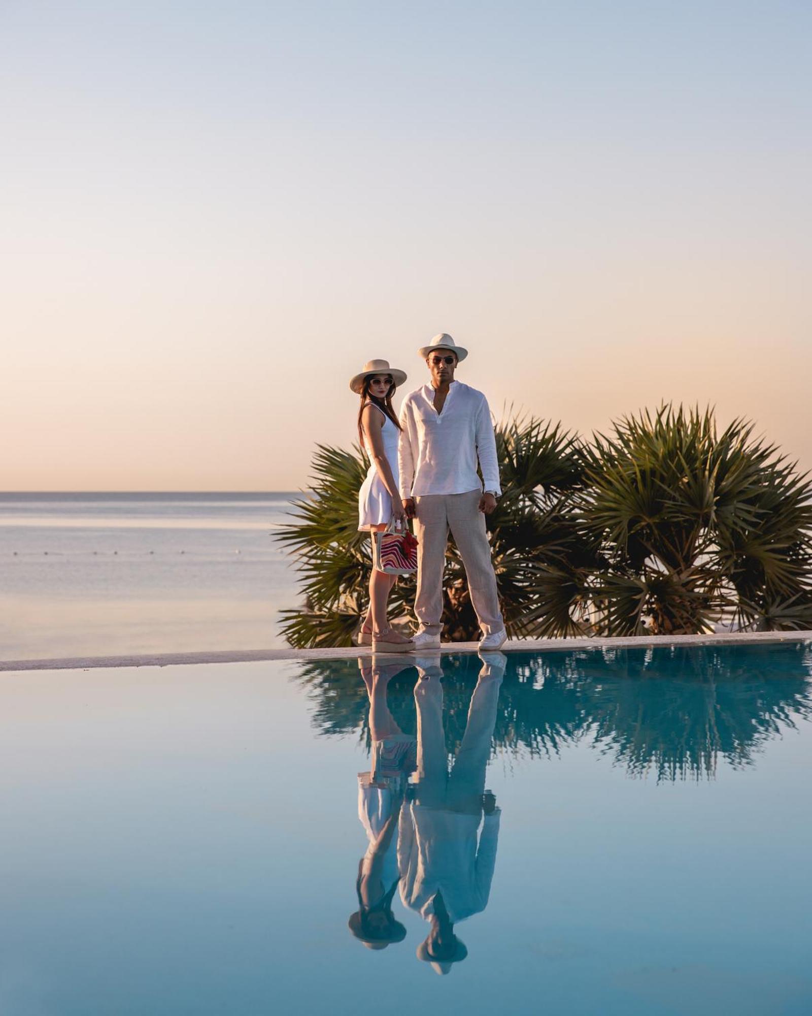 The Makadi Spa Hotel - Couples Only 18 Years Plus Hurghada Esterno foto The resort's infinity pool